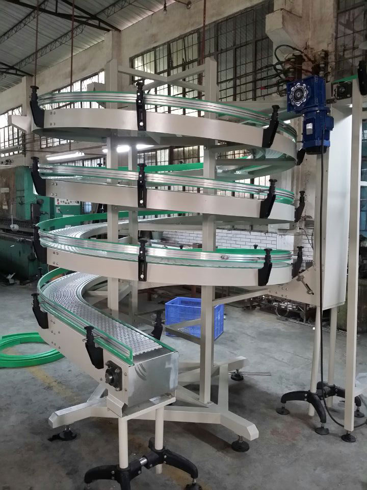 Vertical Spiral Belt Conveyor